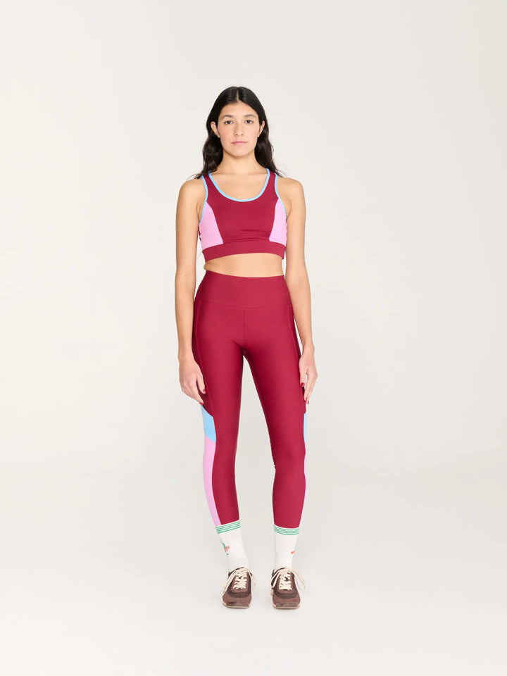 Color block tank top