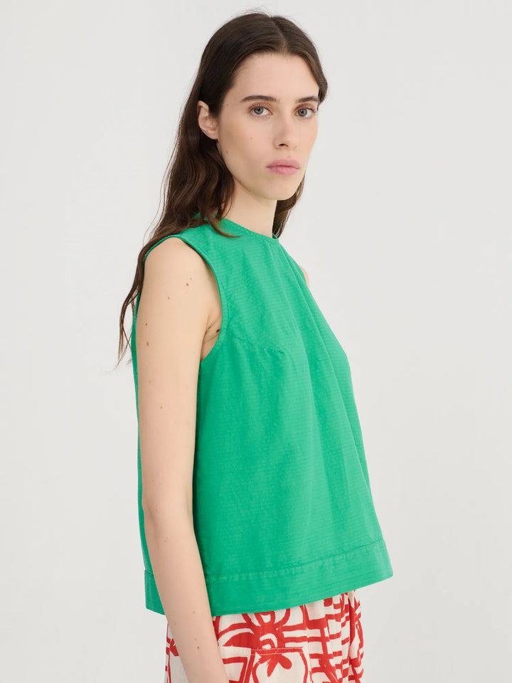 Recycled cotton top
