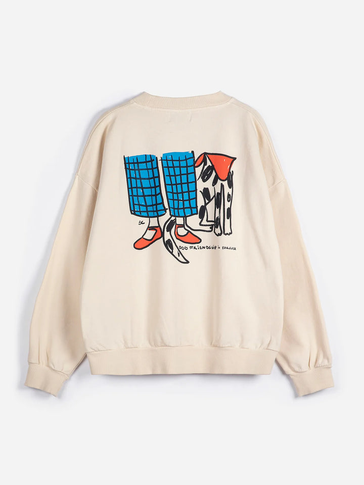 Dog Friendship relaxed sweatshirt