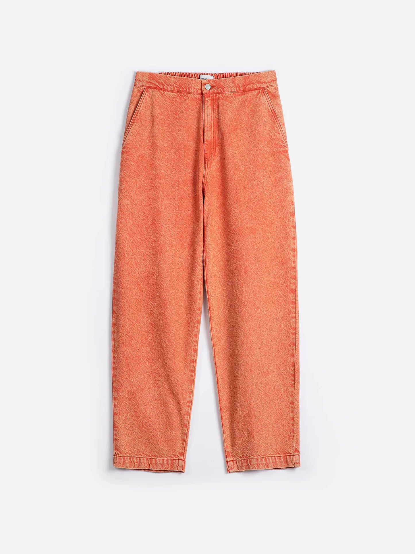 Washed relaxed fit jeans