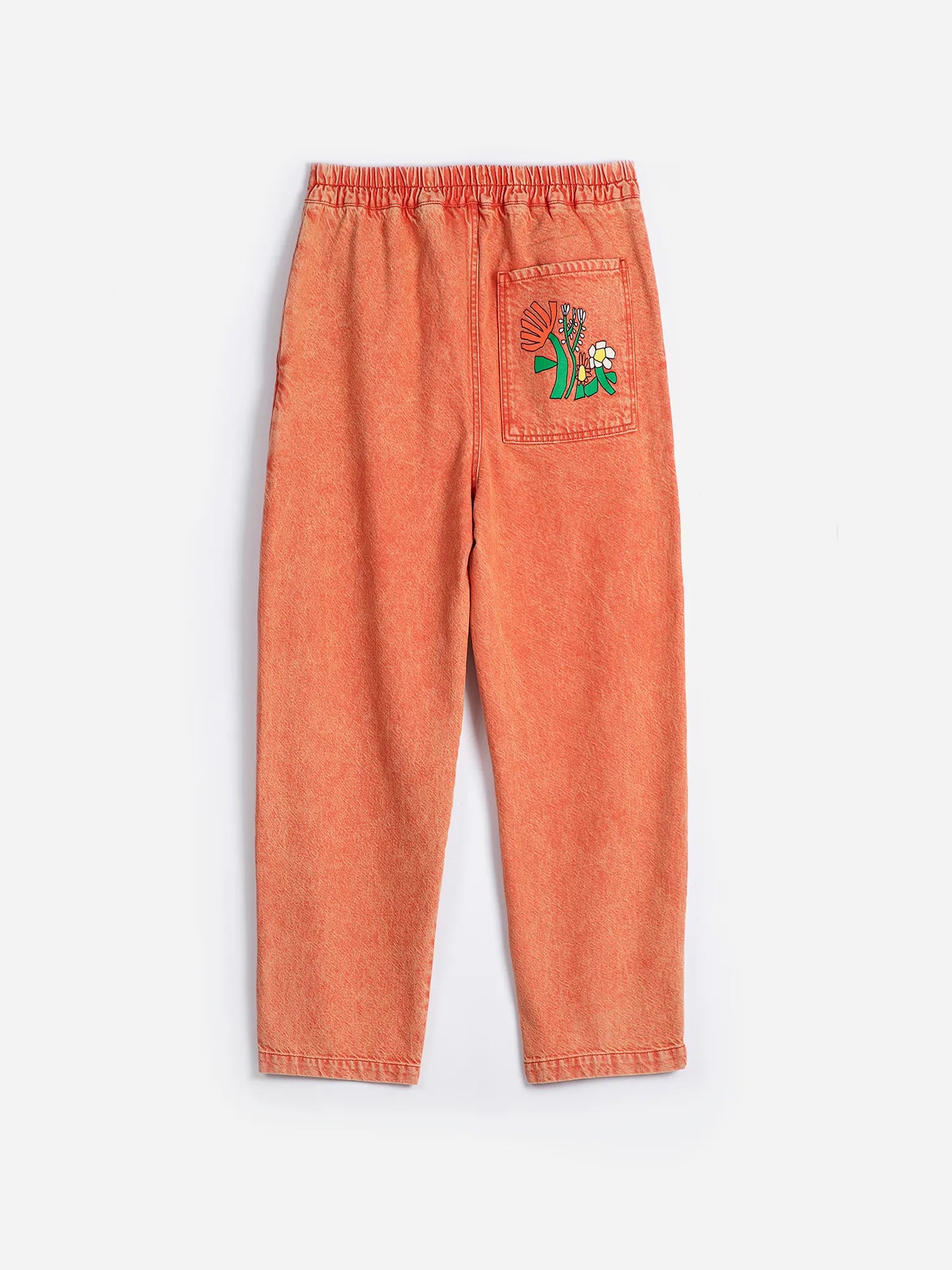 Washed relaxed fit jeans