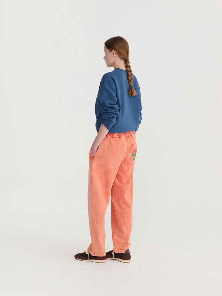 Washed relaxed fit jeans