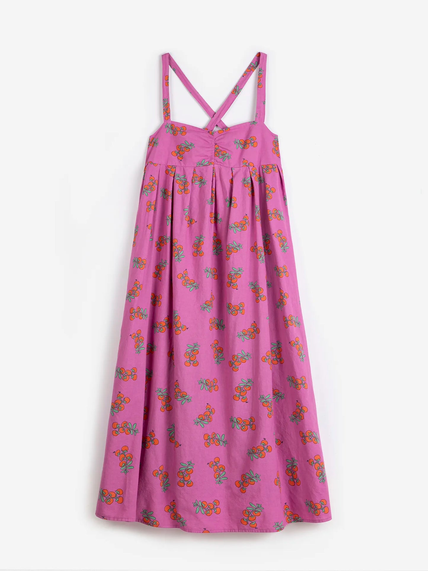 Vestido de tirantes con patrón estampado Juicy Tomatoes