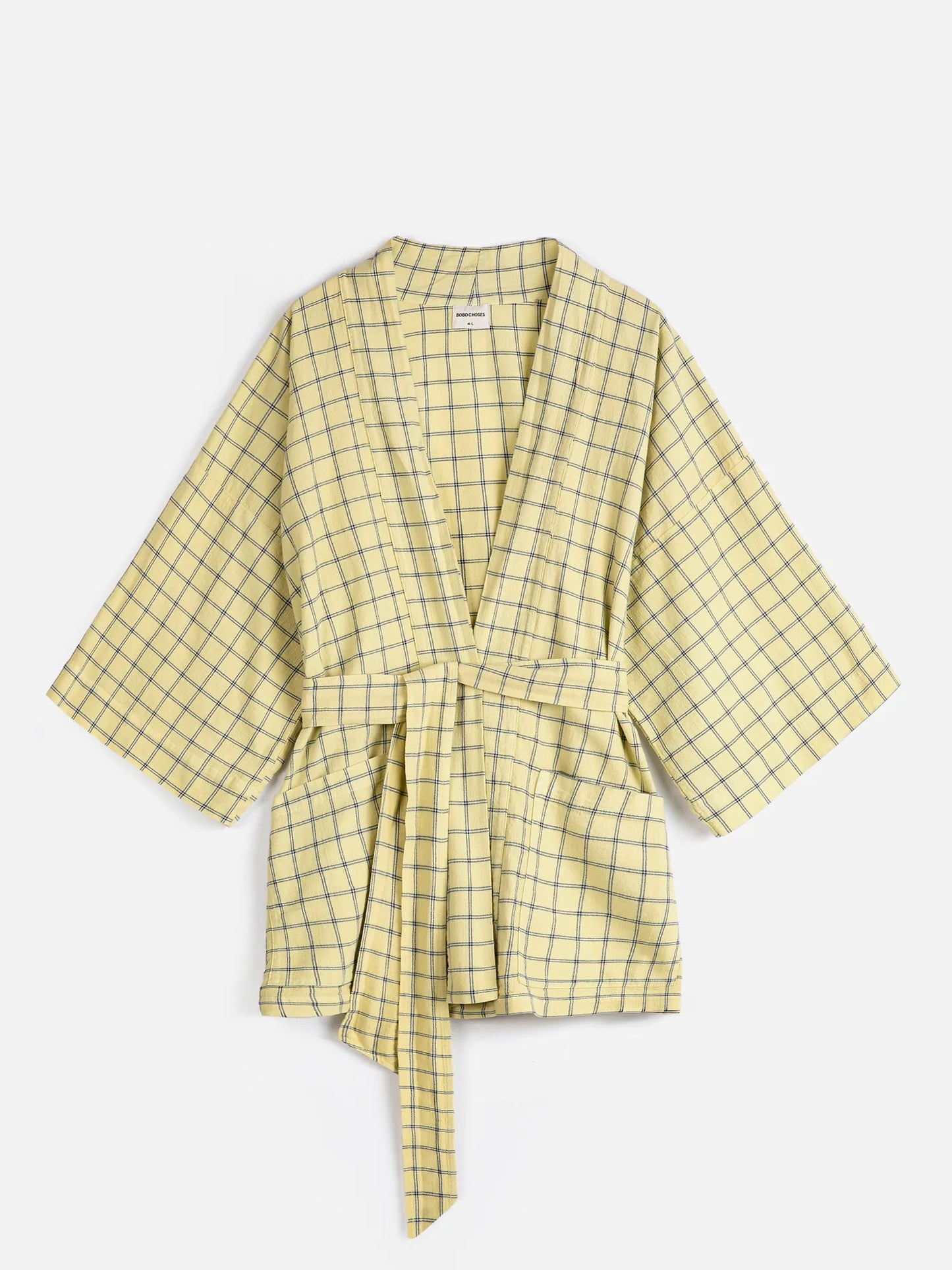 Kimono court en crêpe mousseline Spicy Window