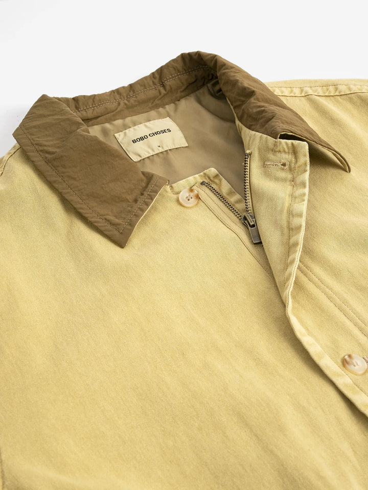 Washed cotton jacket