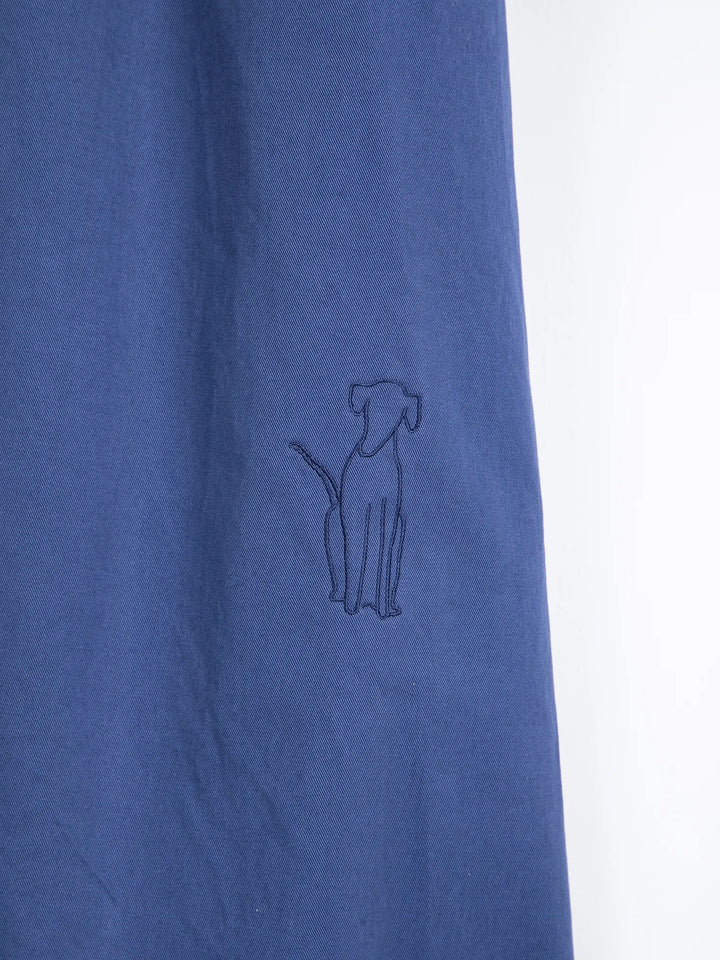Embroidery trench