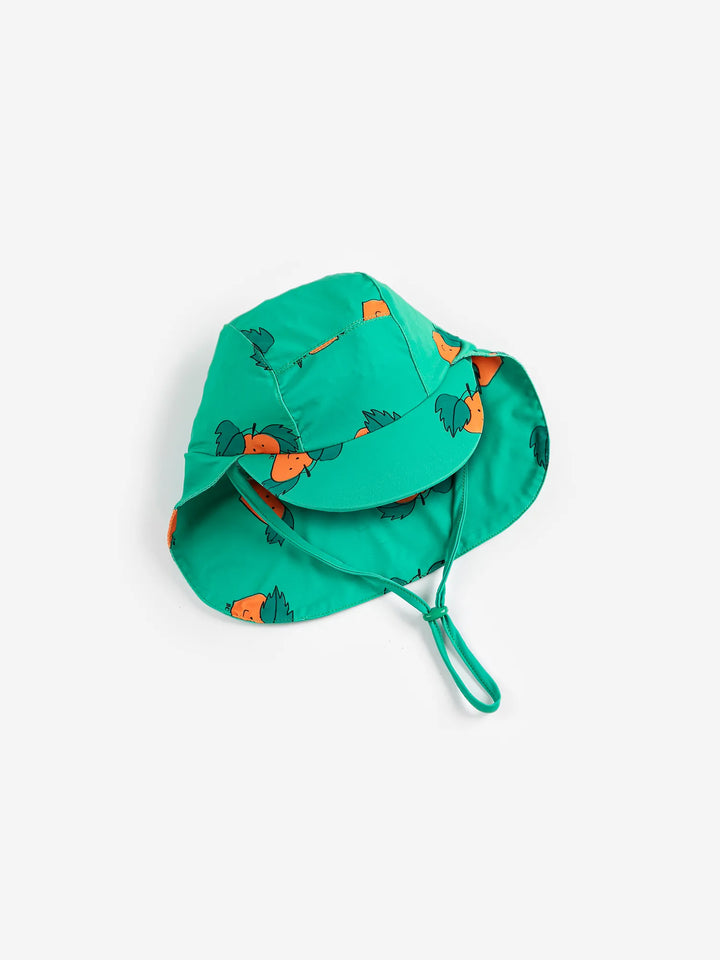 Gorro de baño estampado Tangerine