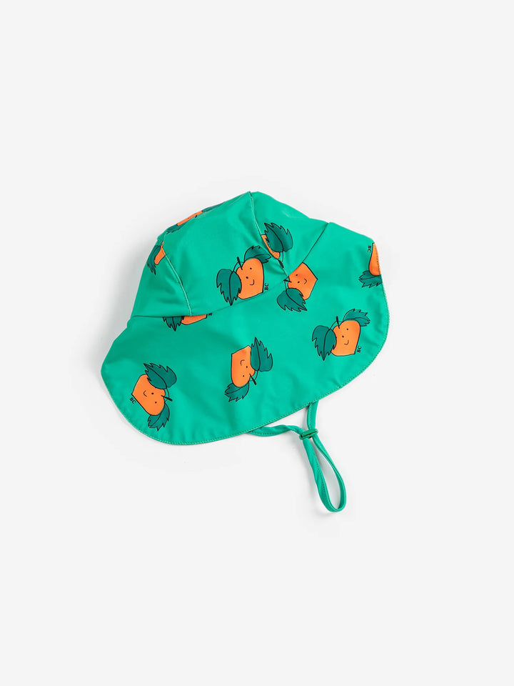 Gorro de baño estampado Tangerine