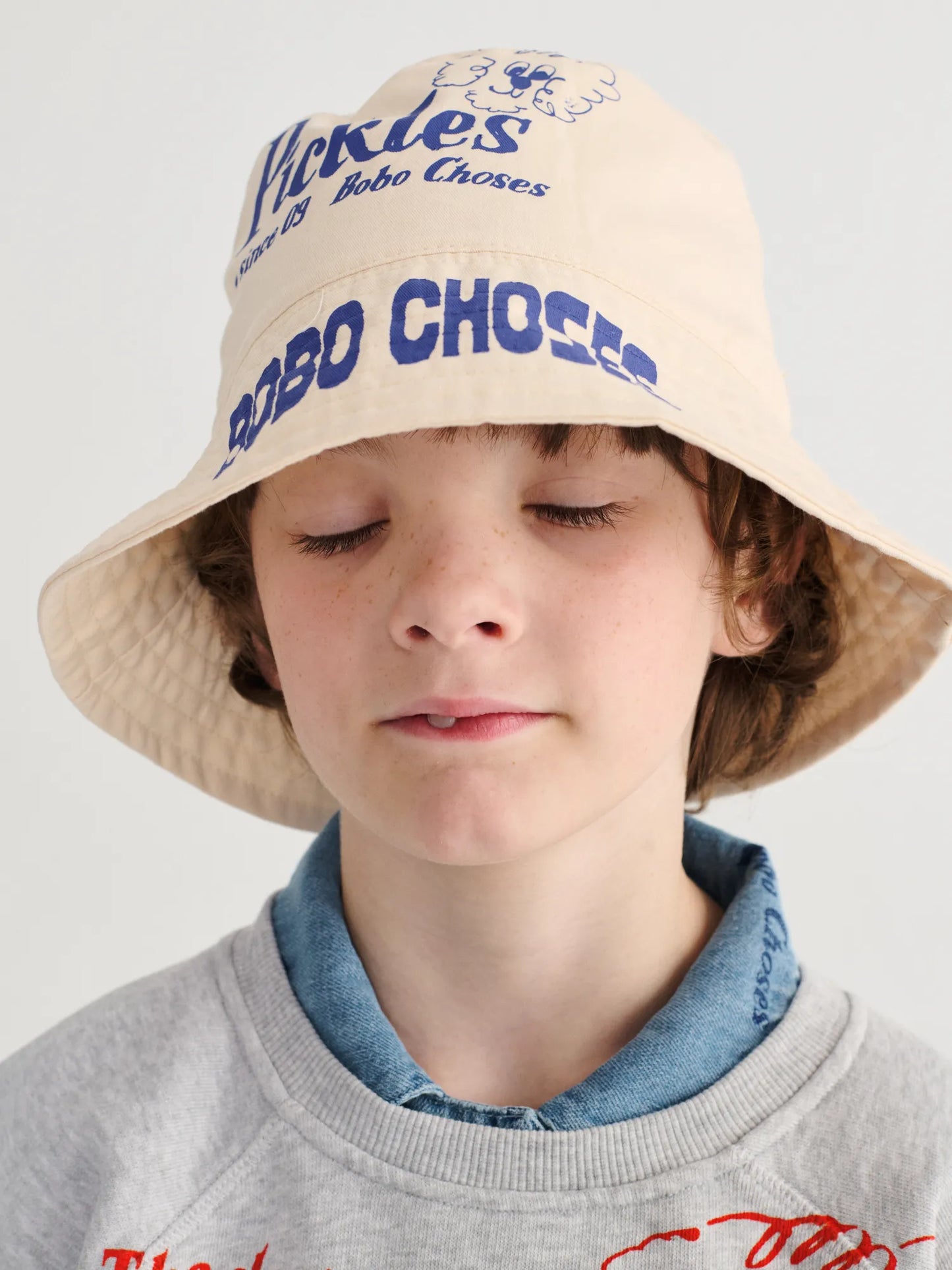 Bobo Choses Pickles reversible hat