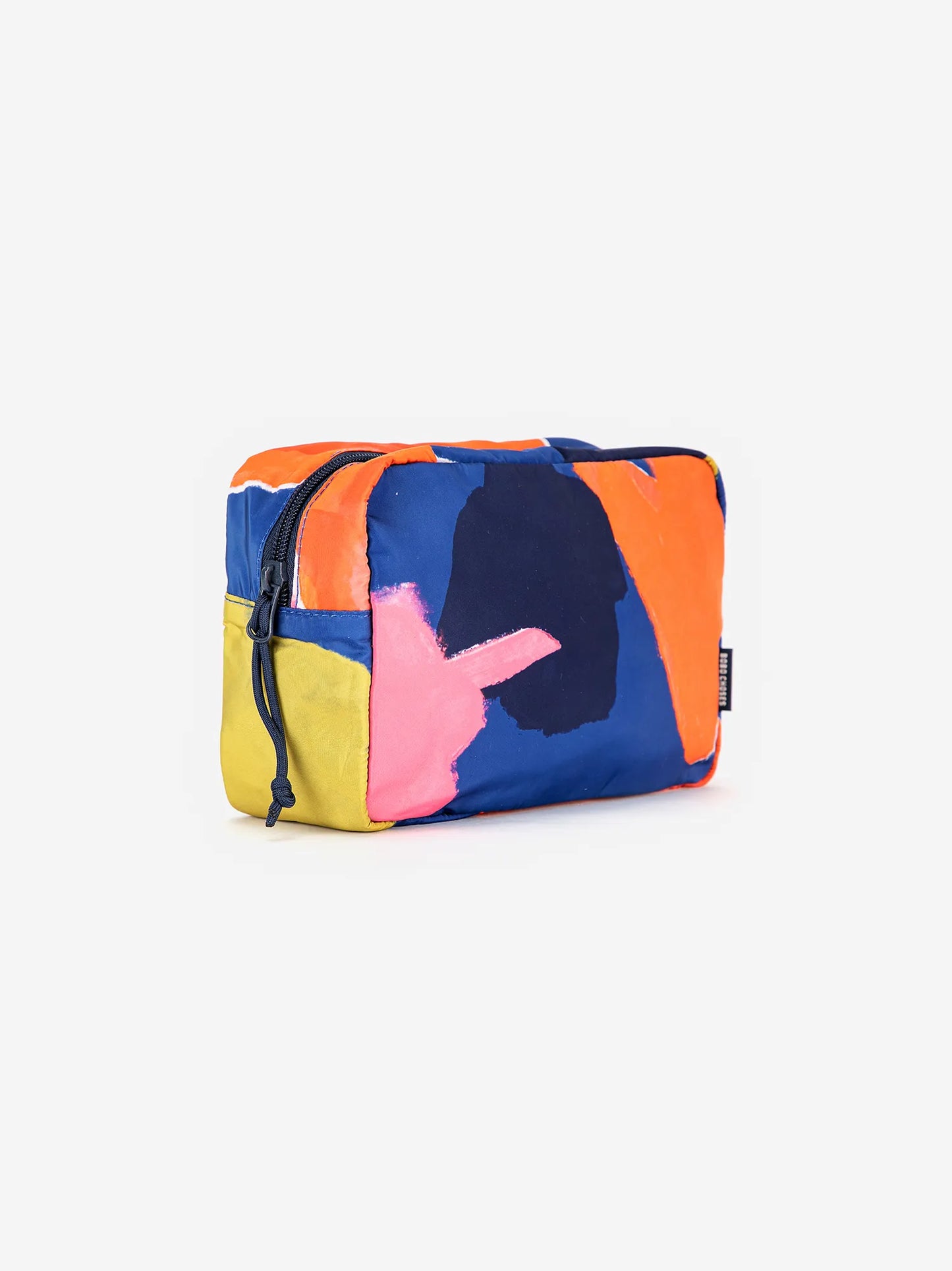 Blooming color canvas pouch