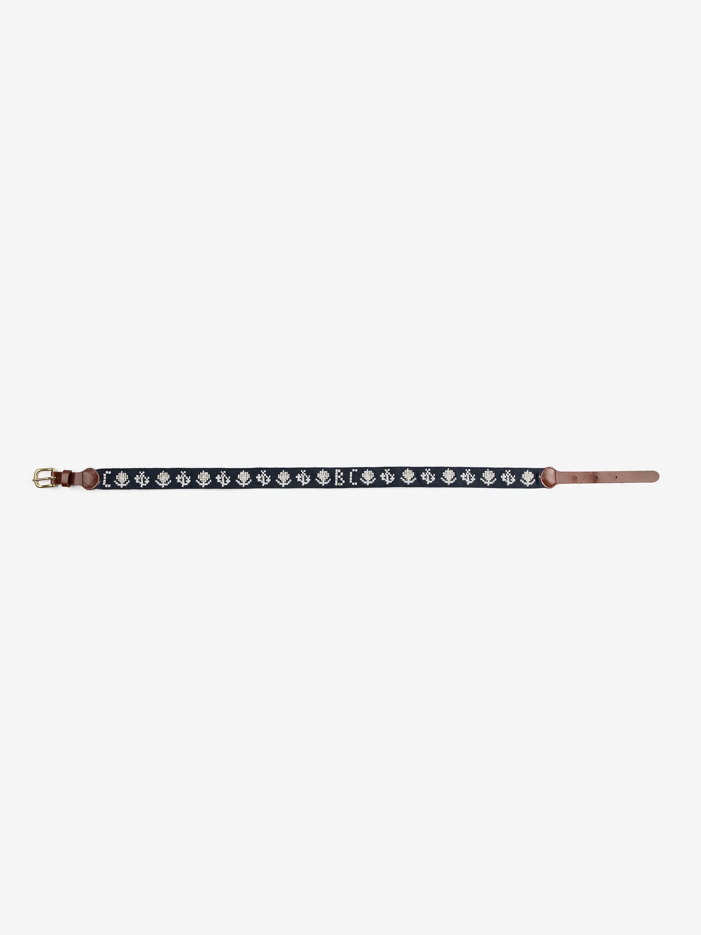 Embroidery Pixel Daisies belt