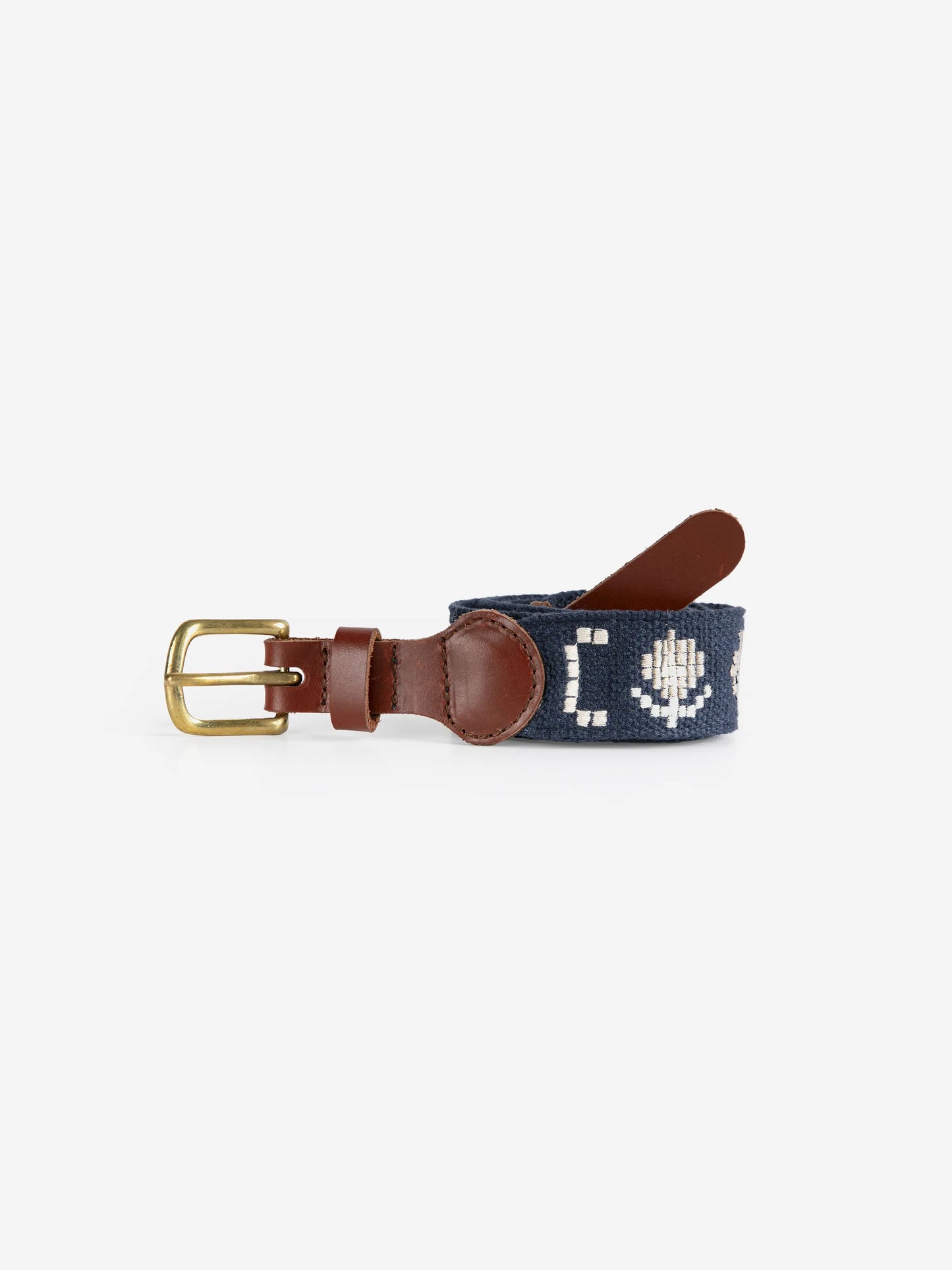 Embroidery Pixel Daisies belt