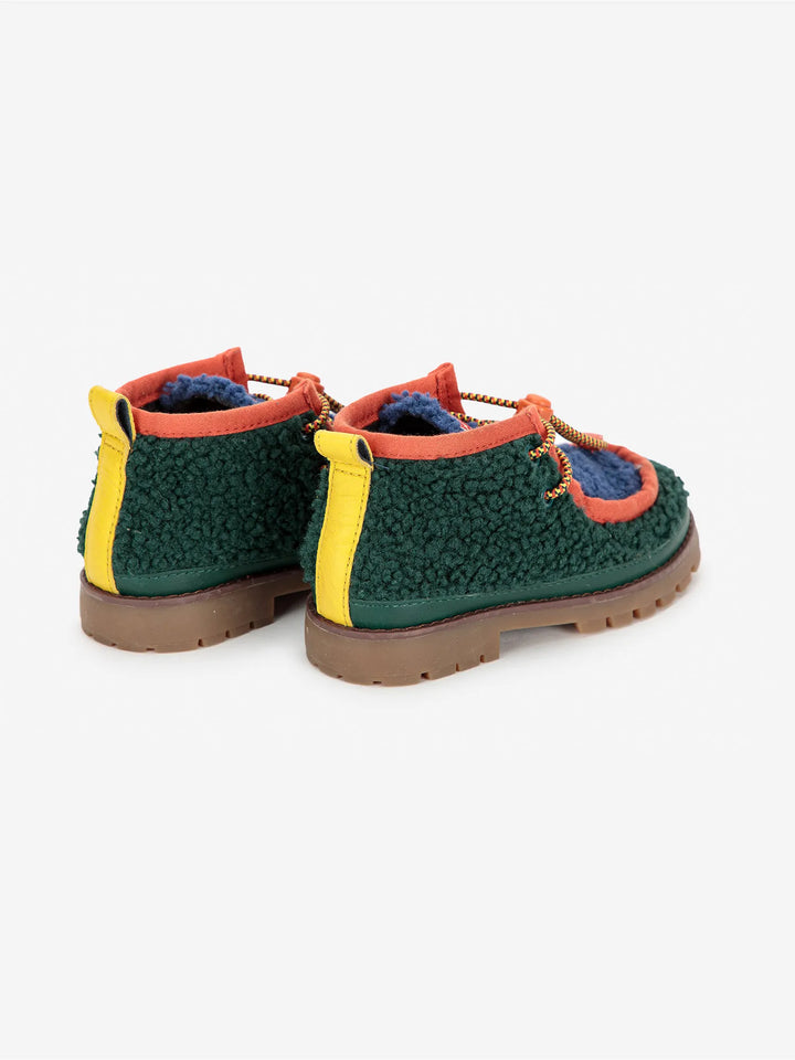 Compas Wallabee sheepskin shoes