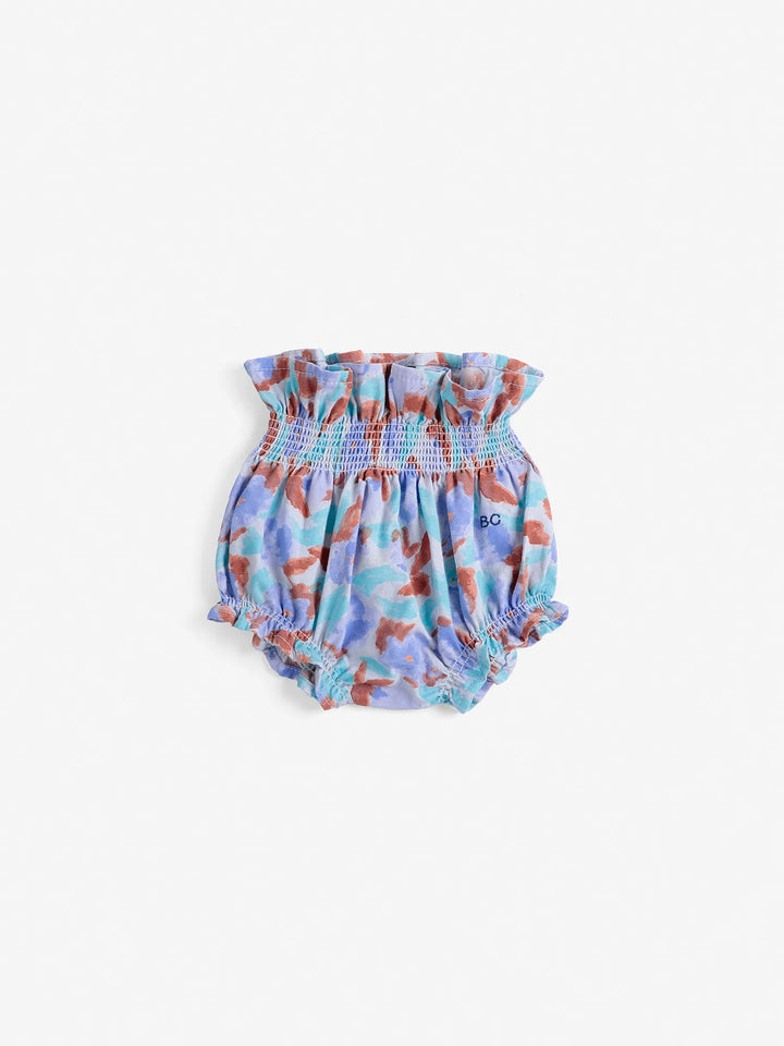 Watercolor all over woven bloomer