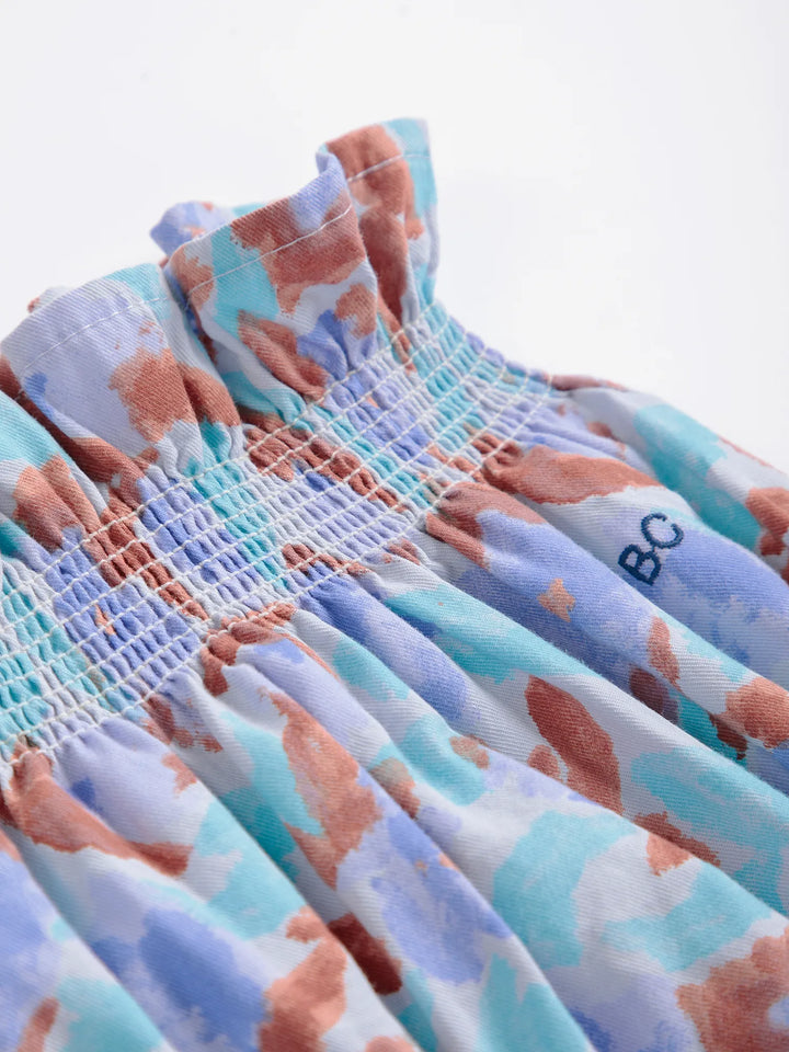 Watercolor all over woven bloomer