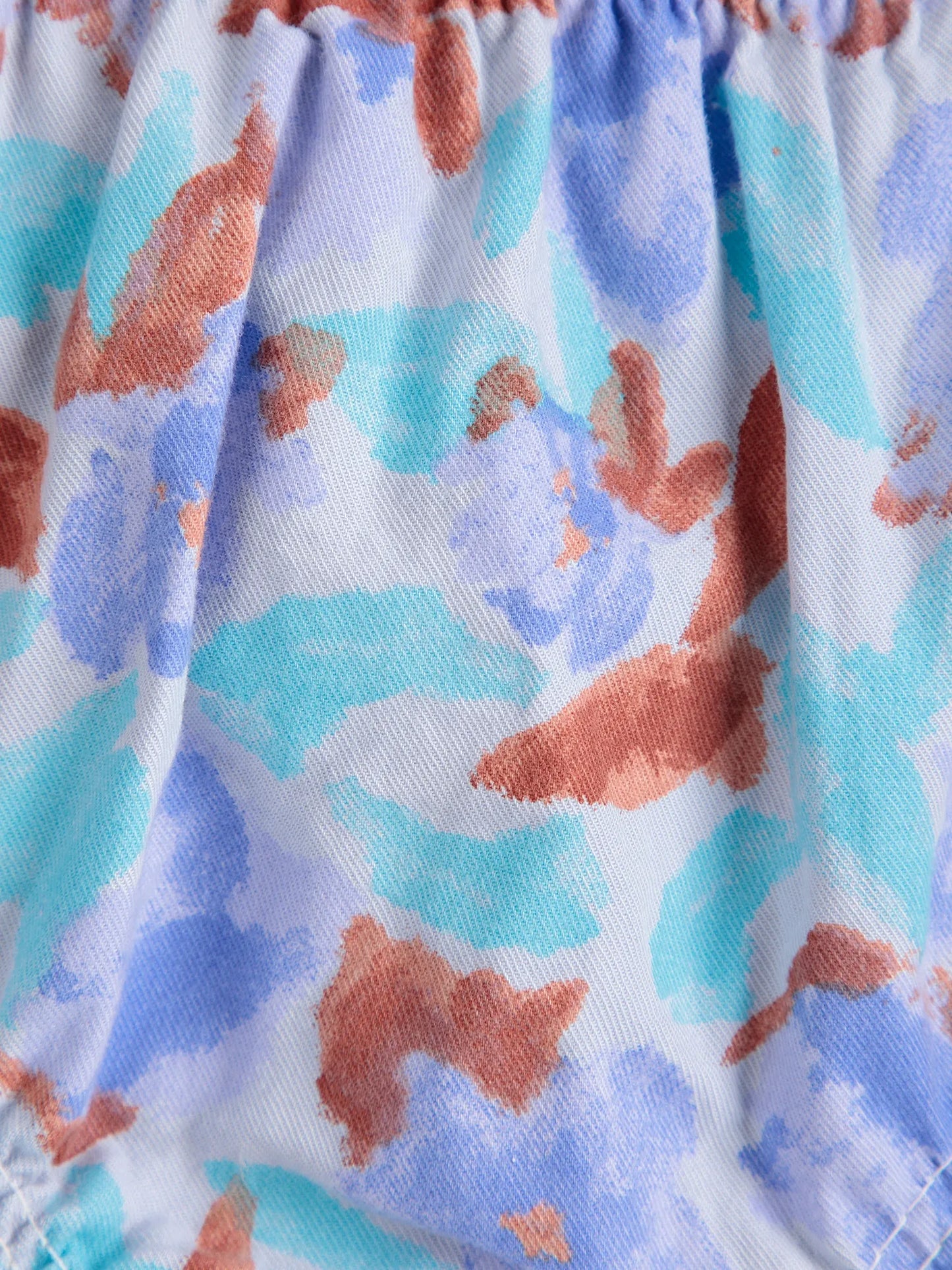 Watercolor all over woven bloomer