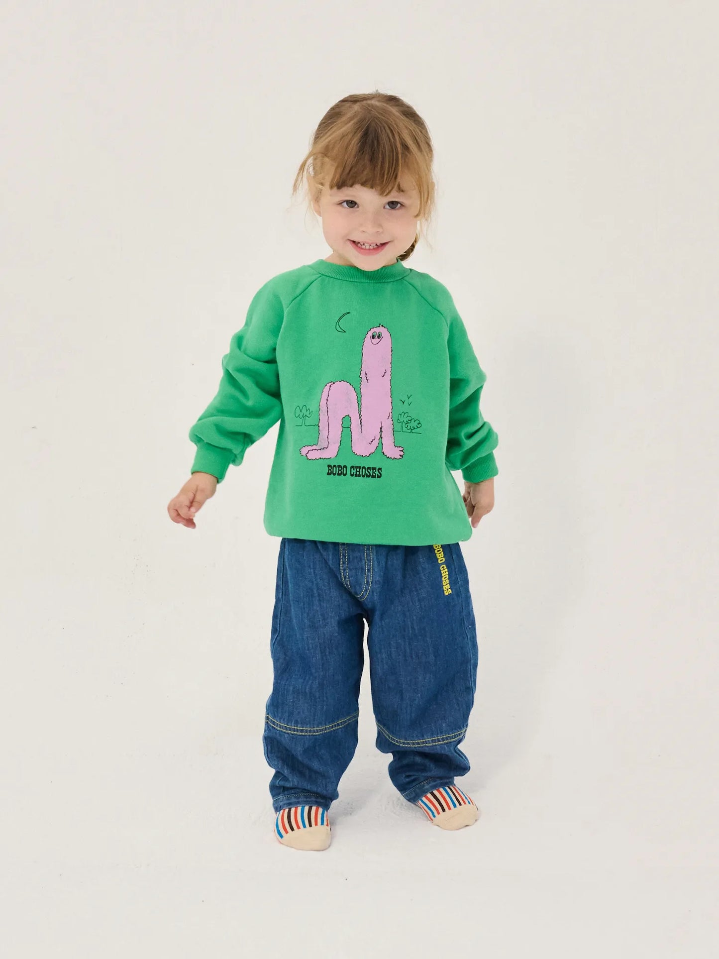 Long Pinky Puff sweatshirt