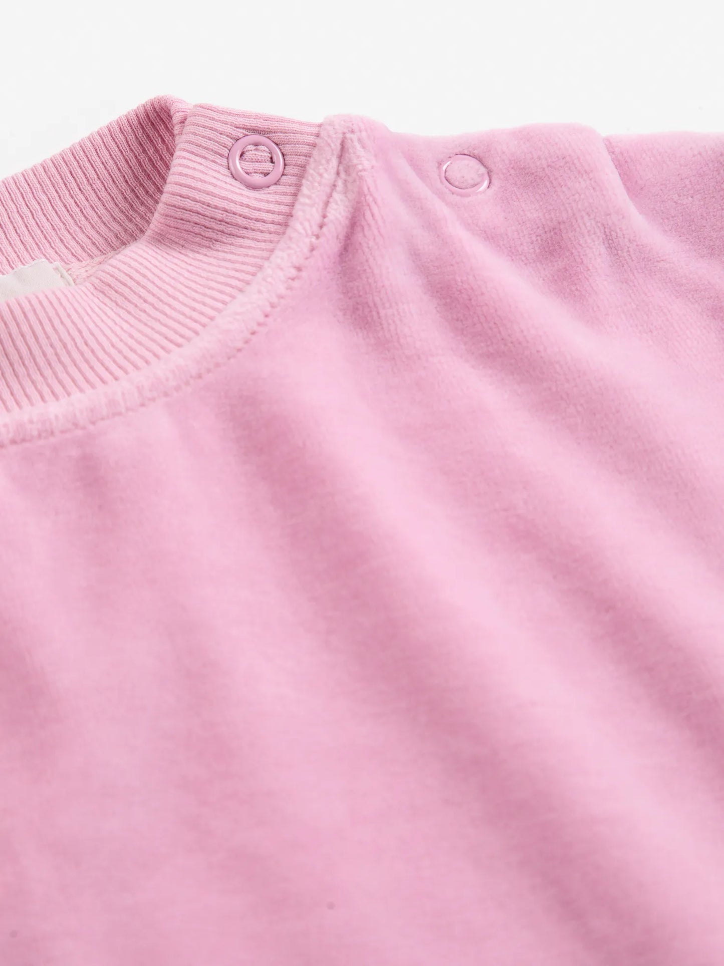 Booo Bo Choses Tag velvet sweatshirt