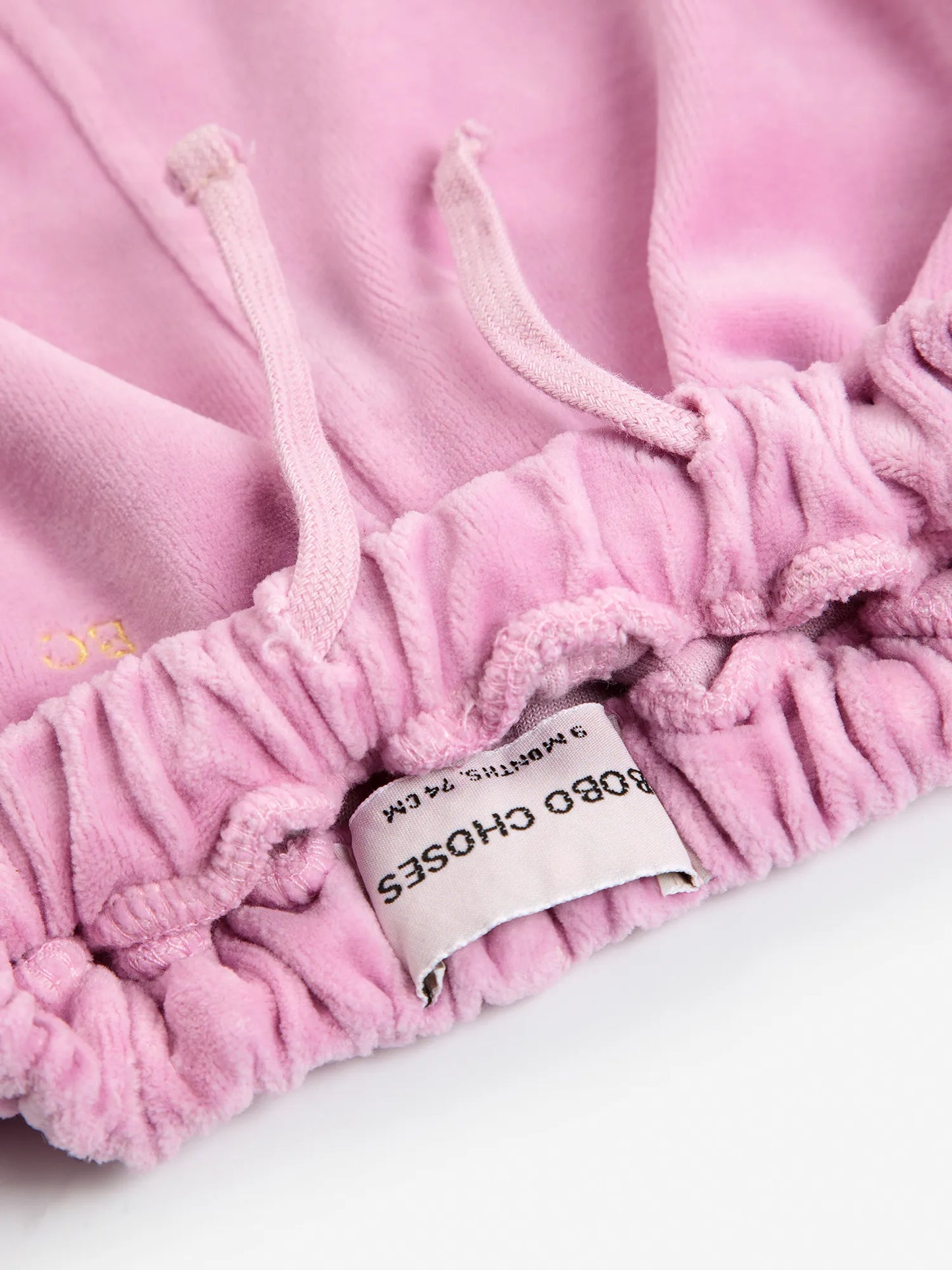 Pantalón jogger de terciopelo BC