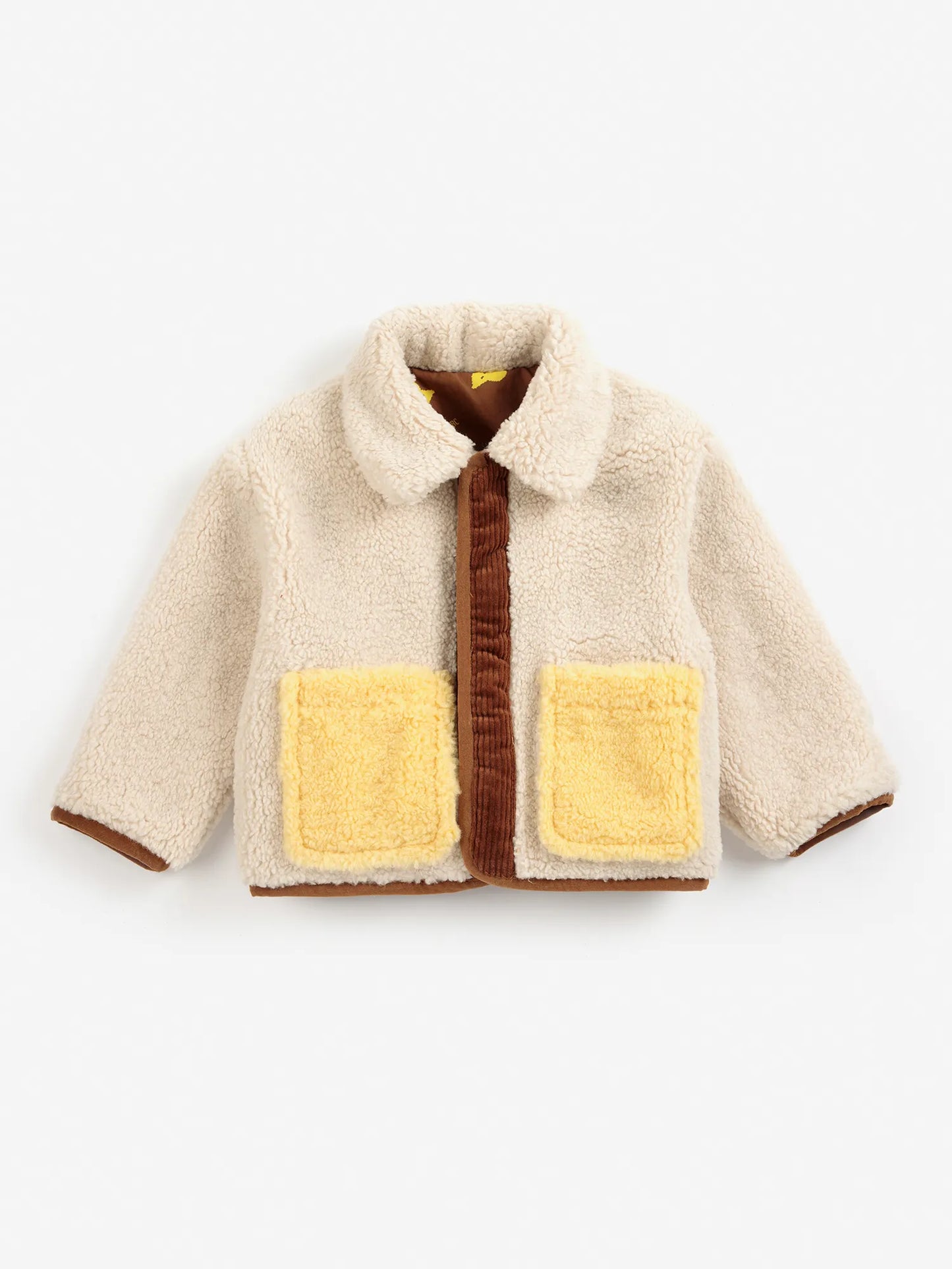 Pixel Abduction 양가죽 리버서블 재킷
