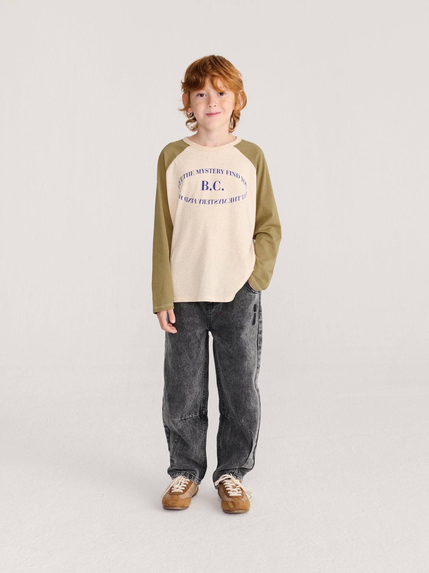 Mystery BC raglan sleeves T-shirt