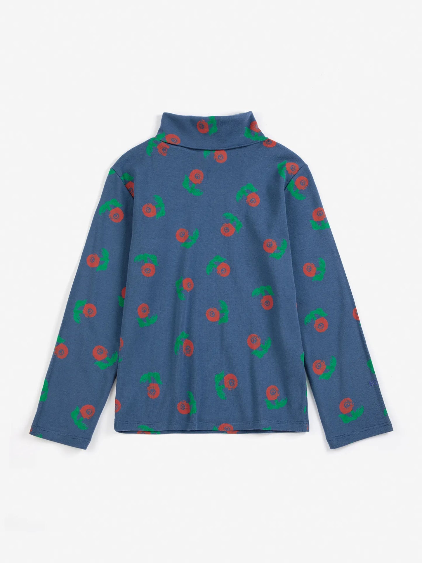 Stamp Bloom all over turtle neck T-shirt