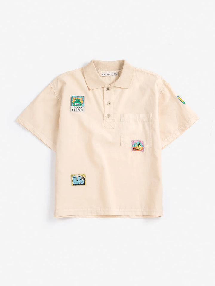 Bobo Labelled boxy shirt