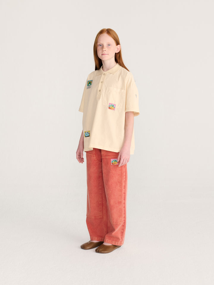 Bobo Labelled boxy shirt