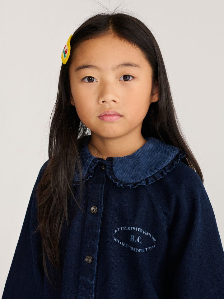 Mystery BC denim blouse