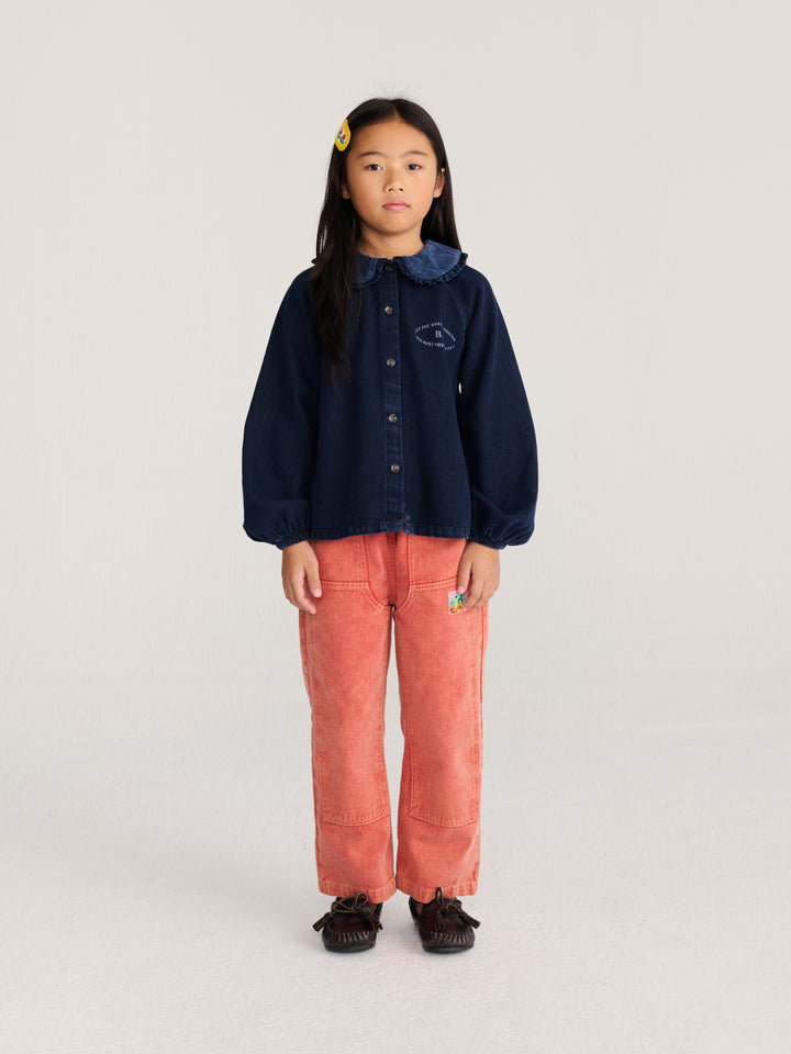 Mystery BC denim blouse