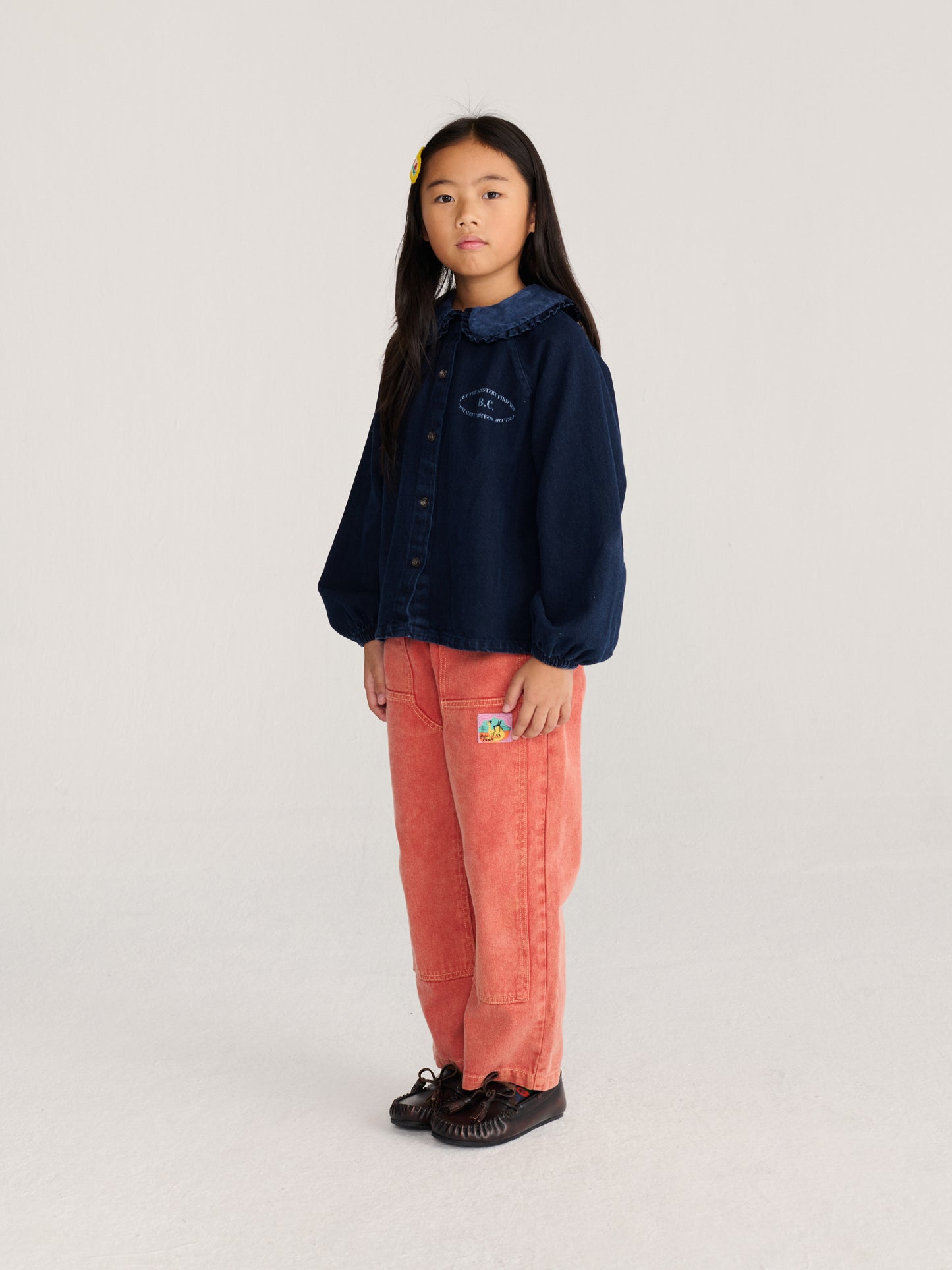 Mystery BC denim blouse