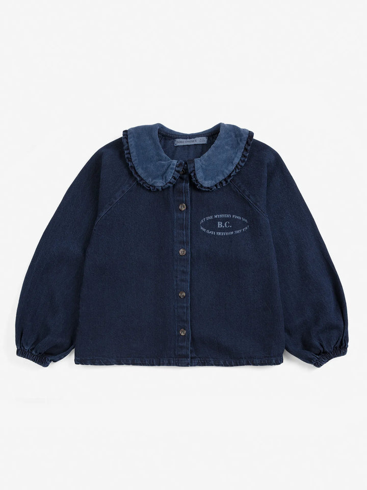 Mystery BC denim blouse