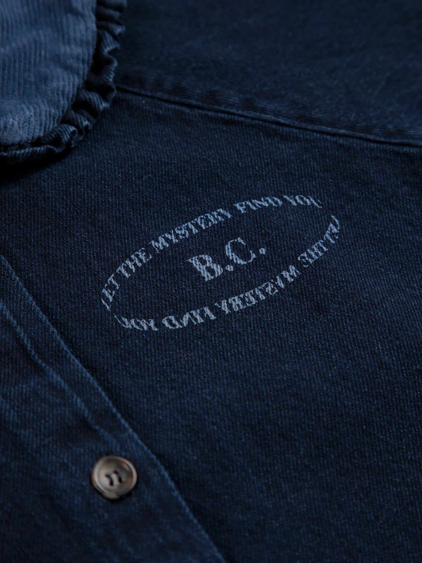 Mystery BC denim blouse