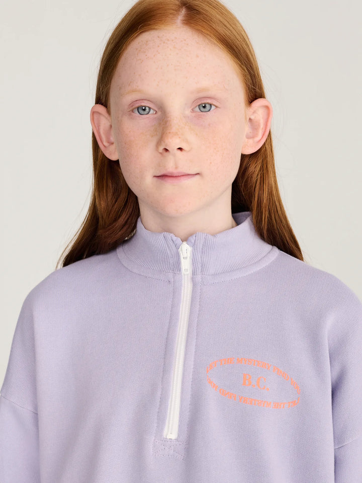 Mystery BC half zipped sweatshirt