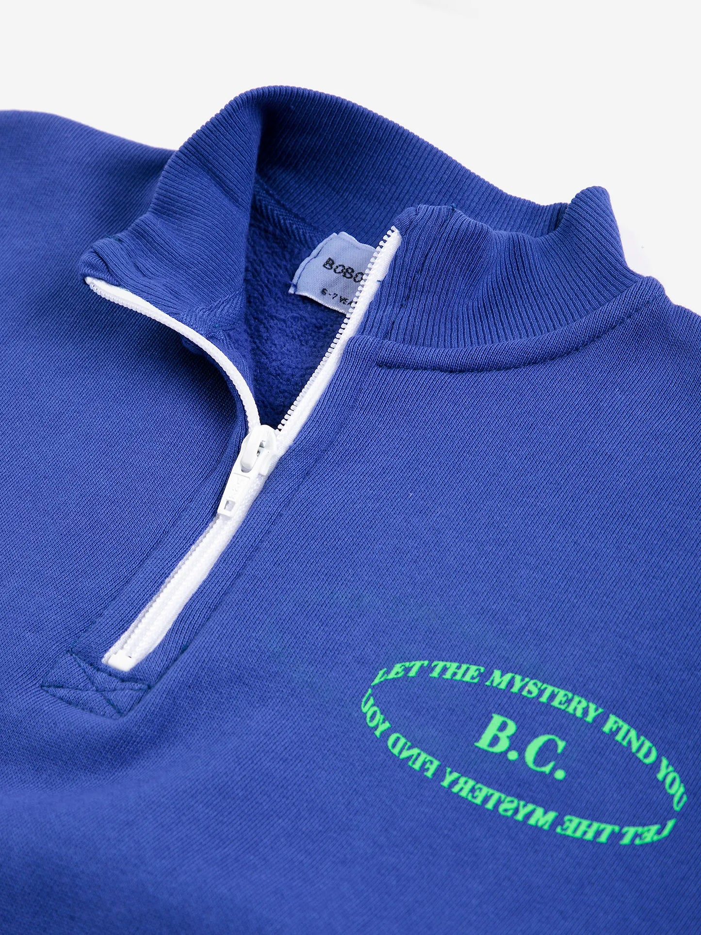 Mystery BC half zipped sweatshirt