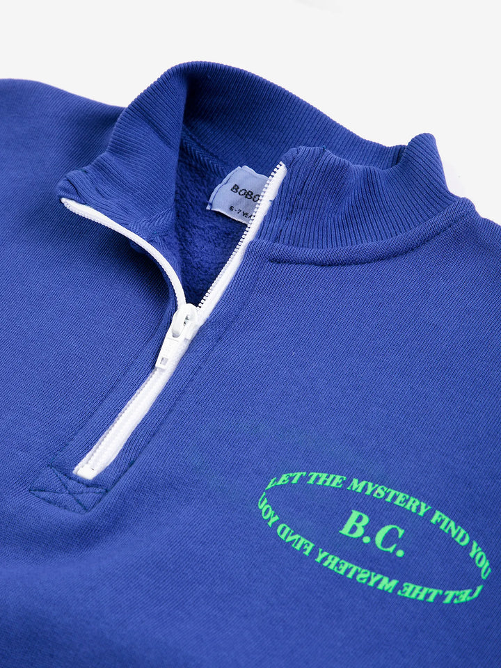 Mystery BC half zipped sweatshirt