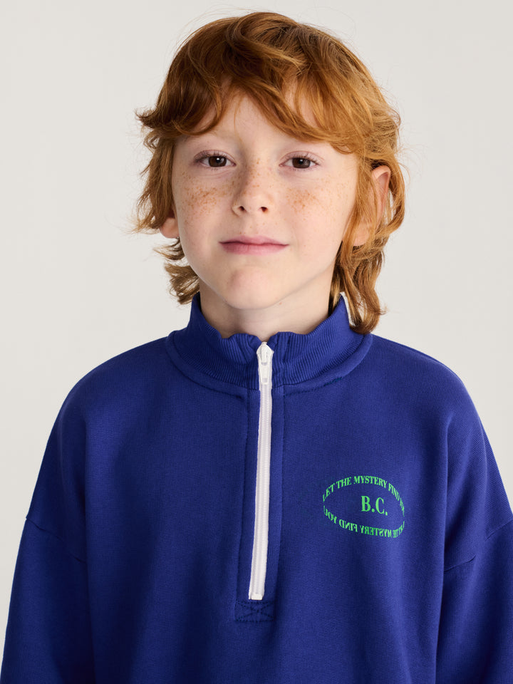 Mystery BC half zipped sweatshirt