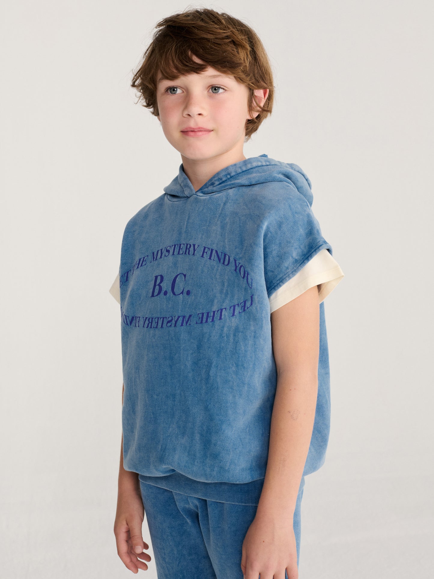 Mystery BC sleeveless hoodie