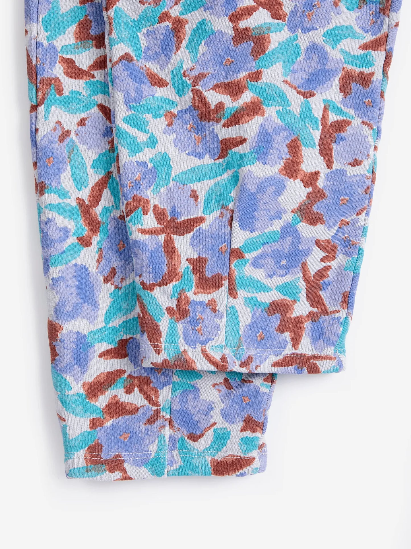 Pantalons esportius cocoon estampat Watercolor