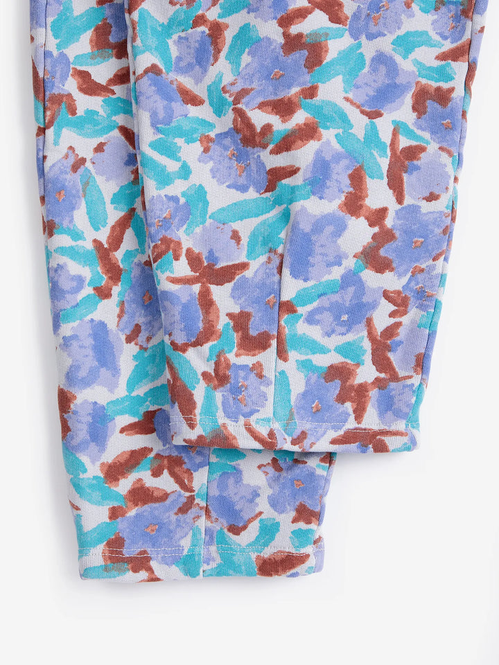 Watercolor all over cocoon jogging pants