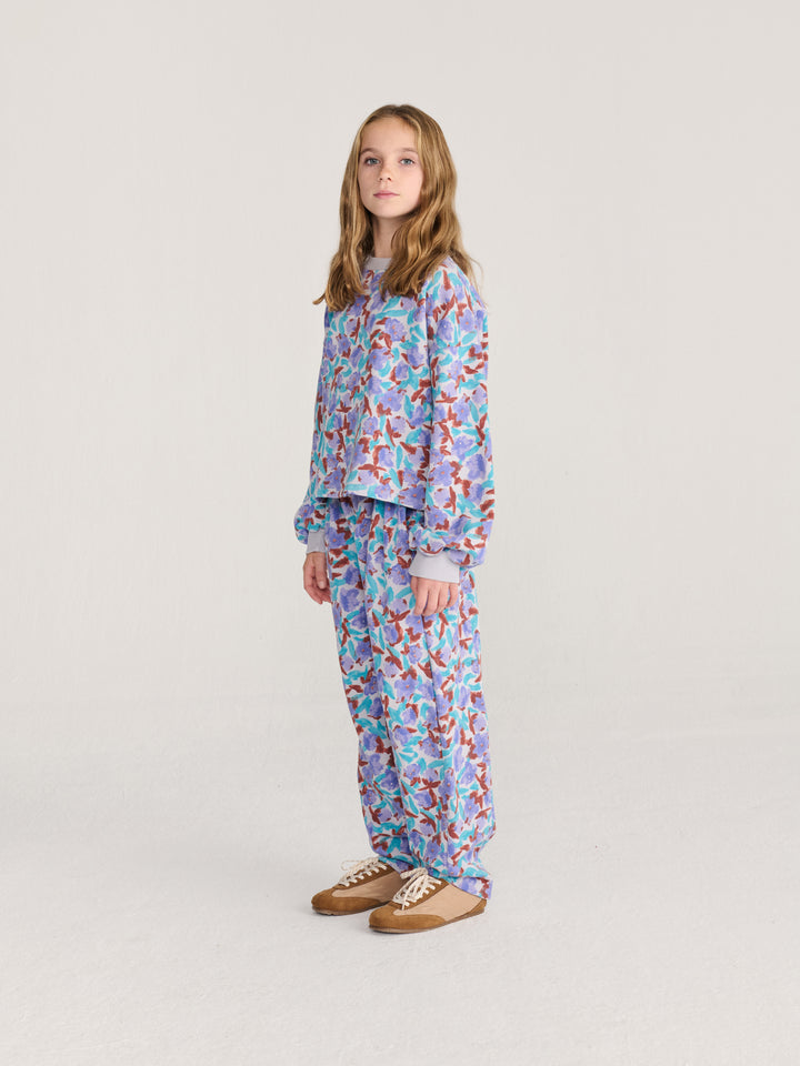 Watercolor all over cocoon jogging pants