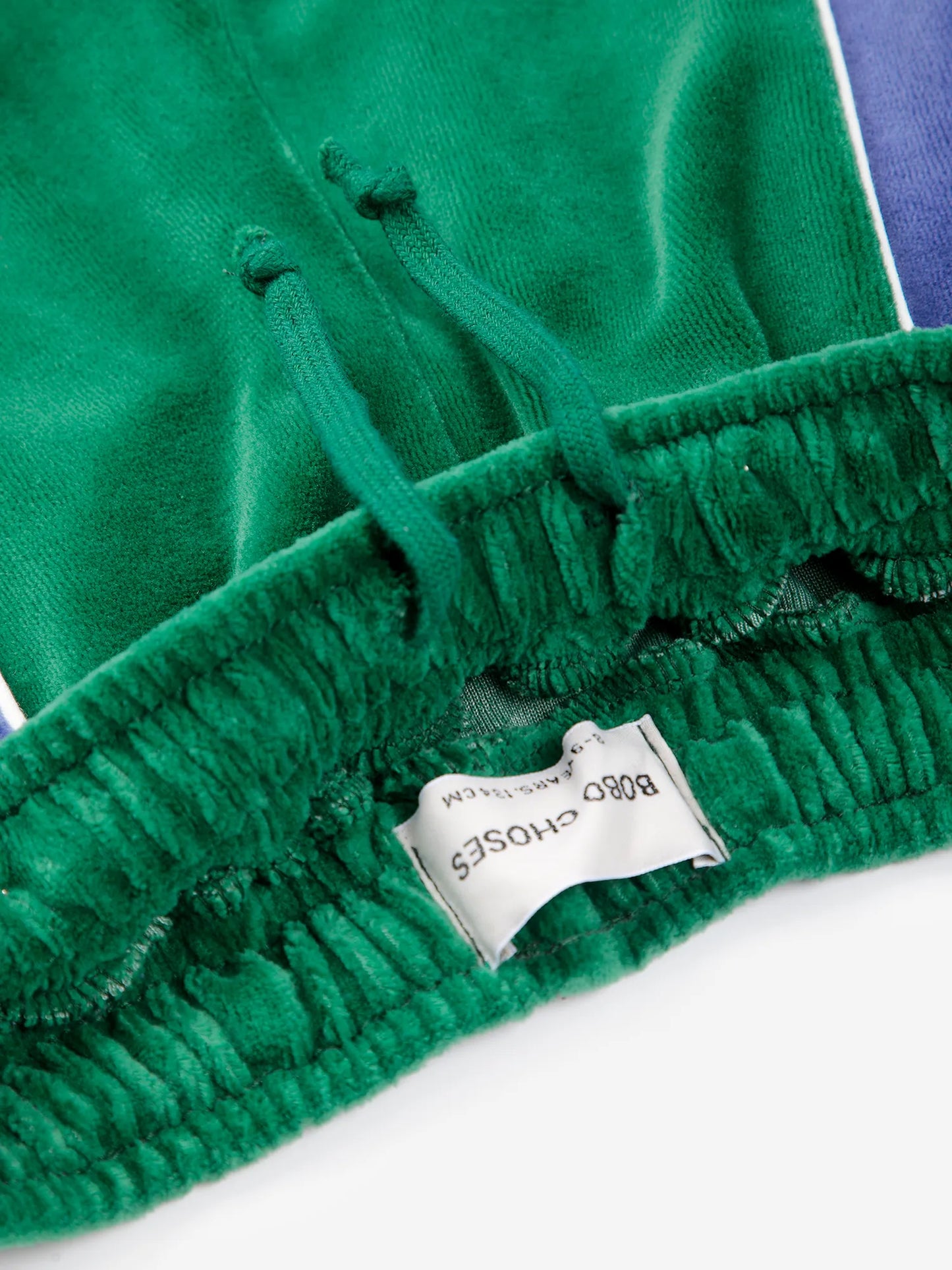 Color Block terry cloth jogging pants