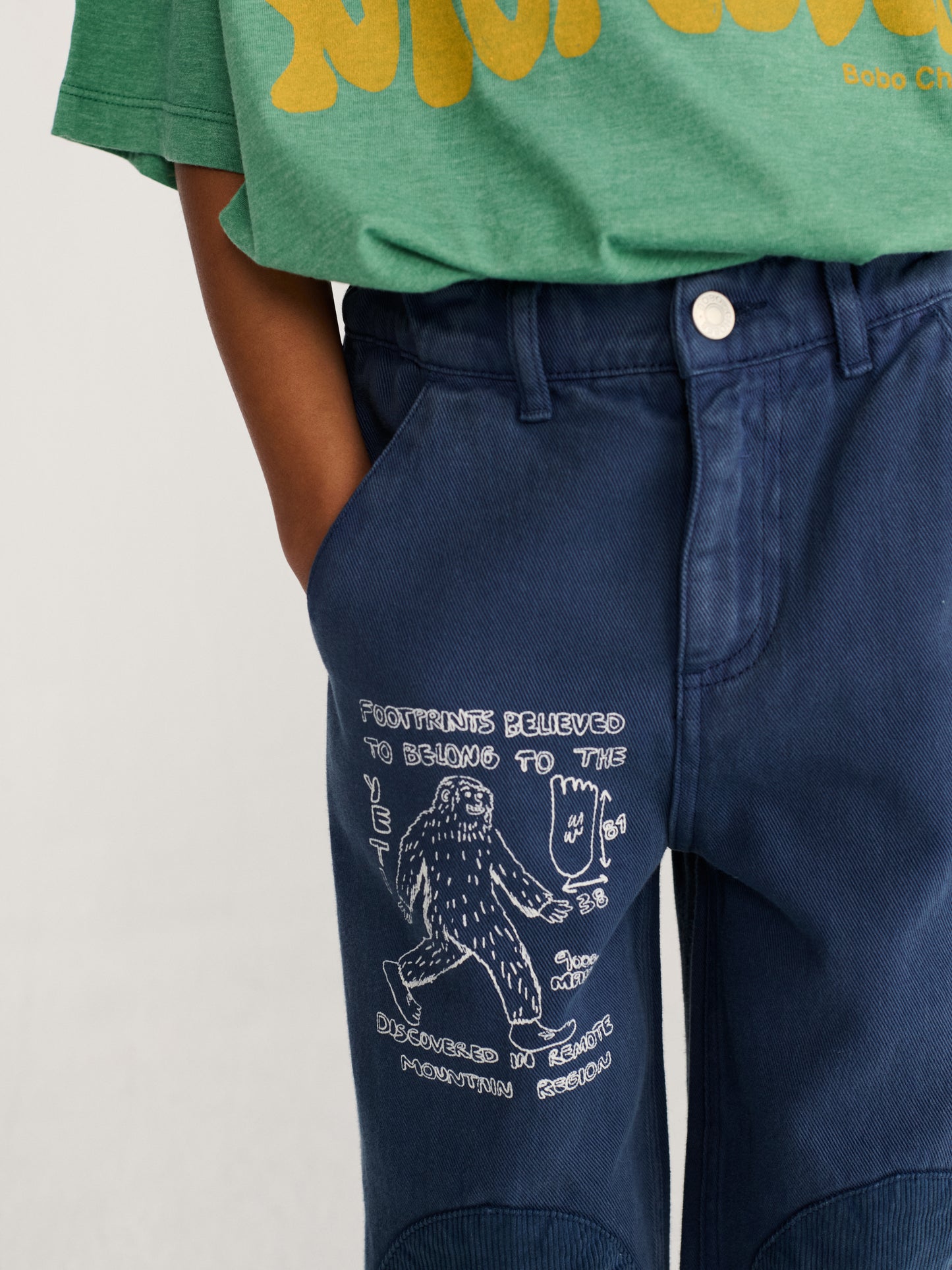 Pantalons de teixit amb genolleres Mr. Footish