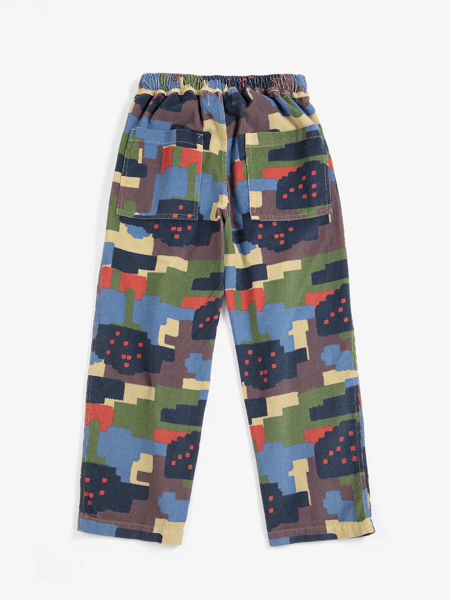 Paint Forest all over corduroy pants