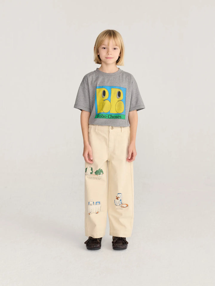 Everyday Ghosts twill pants