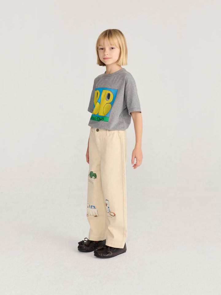 Everyday Ghosts twill pants