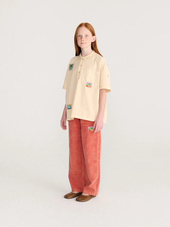 Taxi Saurus Tag twill pants