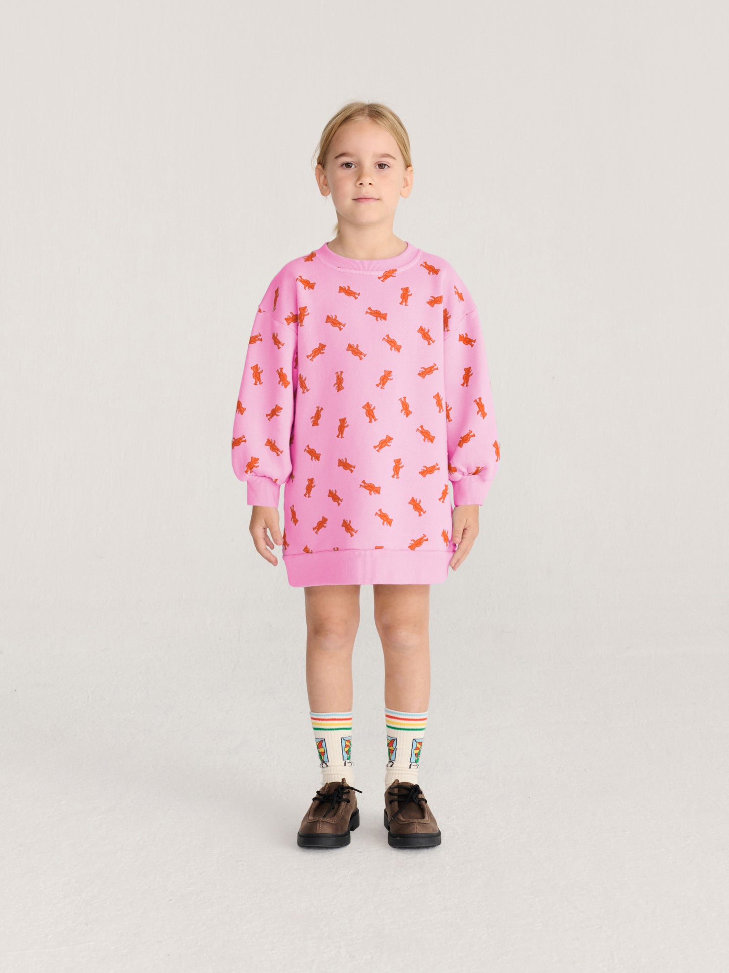 Softpaw Monster all over sweatshirt dress
