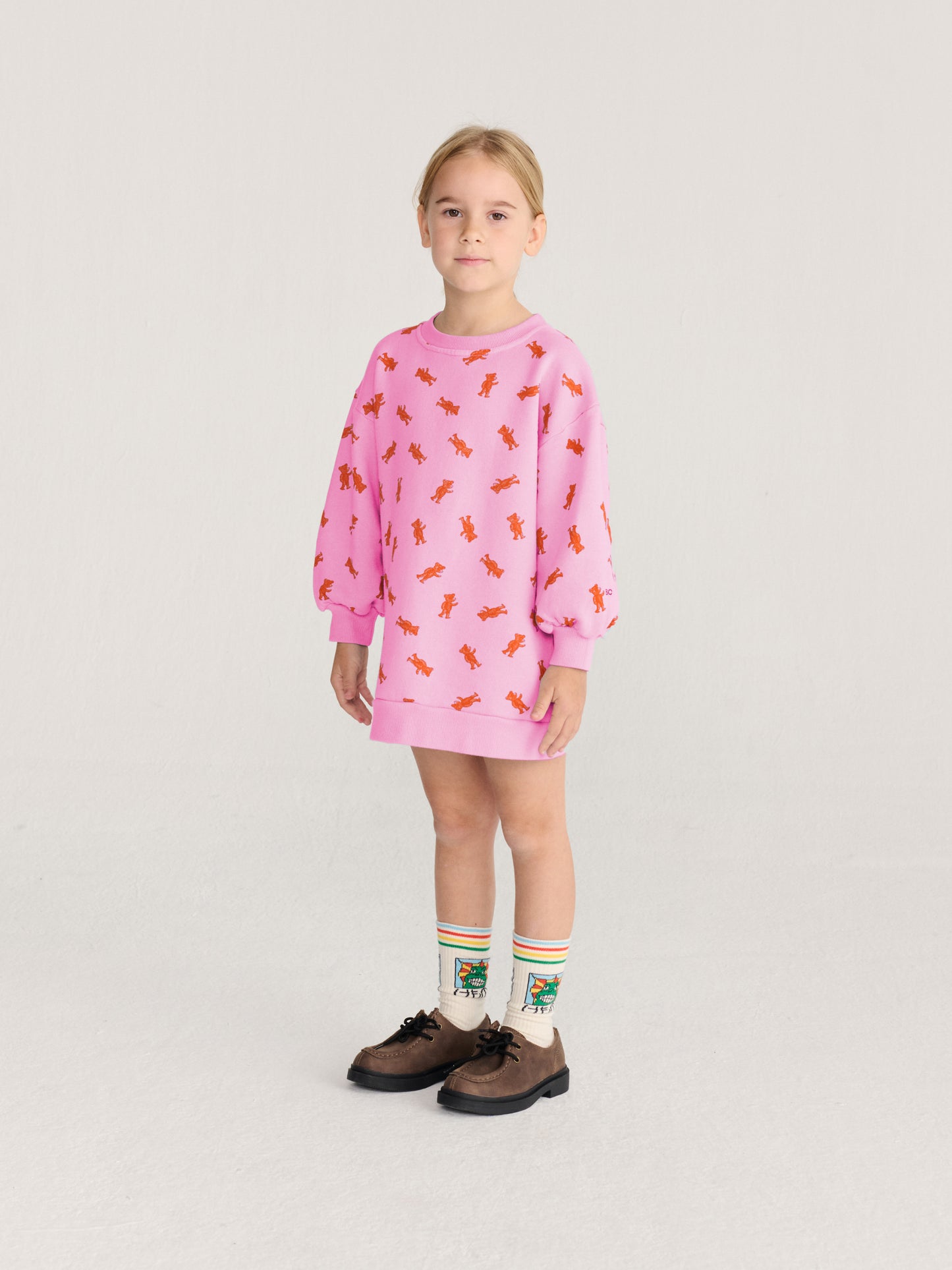Softpaw Monster all over sweatshirt dress