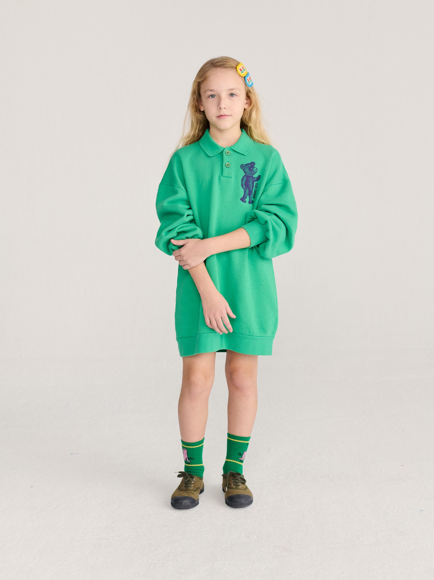 Softpaw Monster polo sweatshirt dress